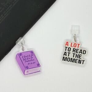 Kindle Charms – "A Lot to Read" or "Reading is Productive"